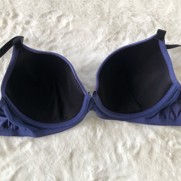 Barely Breezies Modesty Lined Bra with Lace 40C - Picture 2 of 5